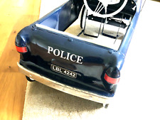 TRI-ANG PEDAL CAR POLICE FLYING SQUAD, Fully Restored Vintage 1950-60s T60 Model