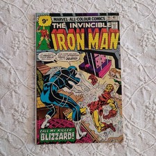 Iron Man #86 - Marvel 1976 - 1st App Blizzard