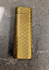 VINTAGE CARTIER PARIS GOLD PLATED POCKET LIGHTER