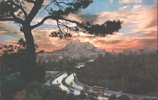Athens Greece Acropolis Sunset