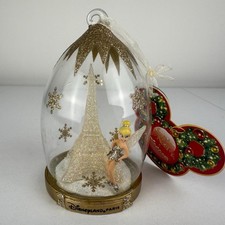 Disneyland Paris Tinkerbell LED Multi Light Up Candle Bauble Eiffel Tower