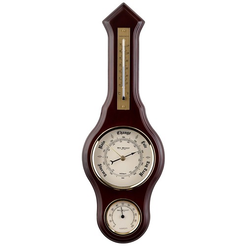 Widdop wooden barometer - widdop,