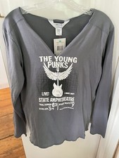 Nautica Blue Graphic Knit