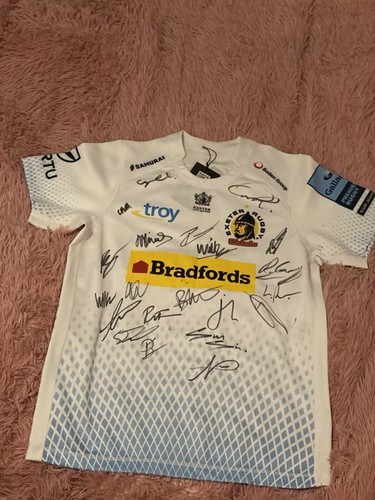 Exeter chiefs autographed - exeter,