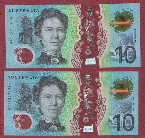Australian banknote ten - banknote, $10
