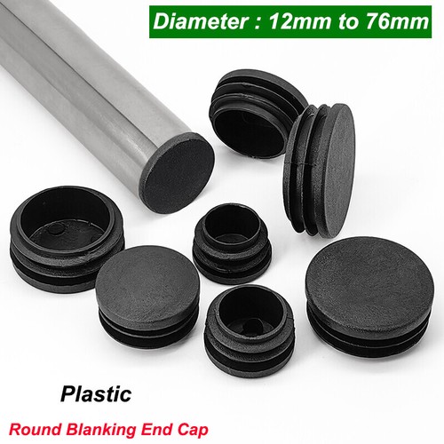 Plastic blanking end cap round - blanking,