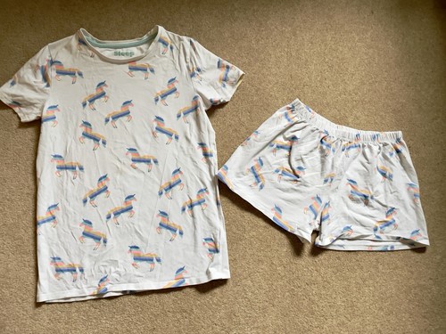 Girls summer short pyjamas - m&s,