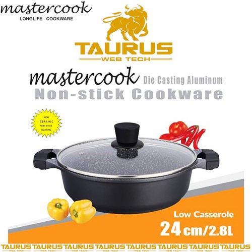 24cm master cook diecast low - master,