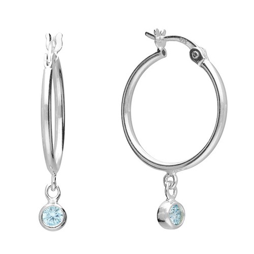 Sterling silver aquamarine - sterling,