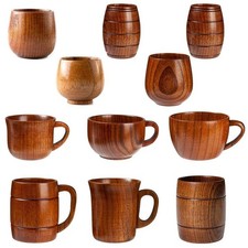 Natural wooden cup - wooden, wood