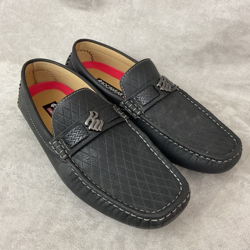 Rocawear mens black loafers - mens,