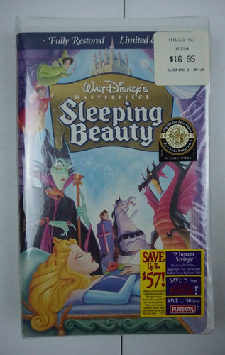 Sleeping beauty vhs 1997 - sleeping,