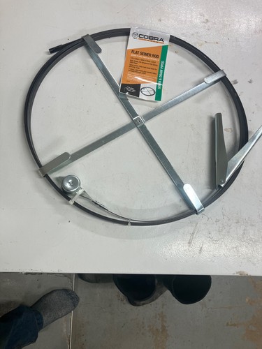Flat sewer rod cobra 25 - sewer,