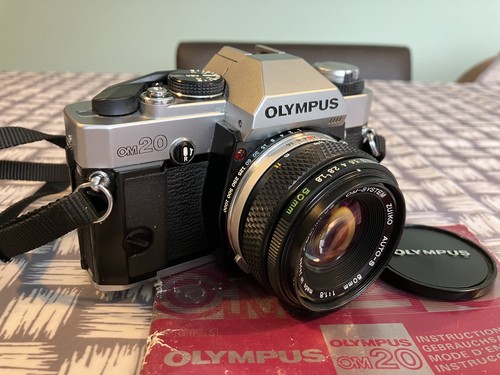 Olympus om20 film camera - film, /