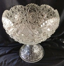 L E Smith Glass Daisy and