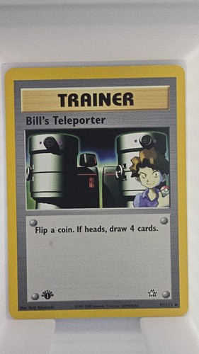 Pokemon neo genesis - pokemon, bill's