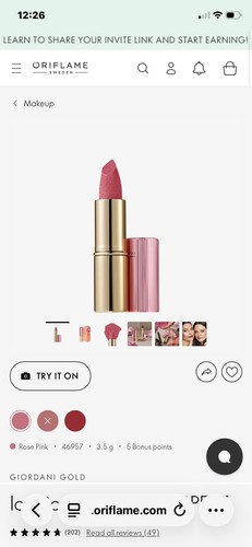 Oriflame giordani gold - giordani,