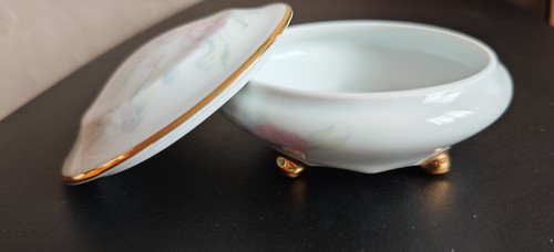 Limoges porcelain trinket - limoges,