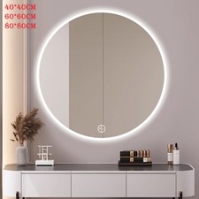 Round Illuminated Bathroom