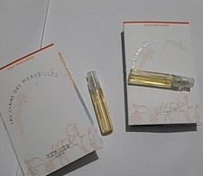 2 x 2ml - HERMES Eau Claire Des Merveilles Eau Parfum mini Edt Spray Fragrance