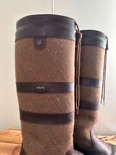 Tweed Dubarry Boots size 6