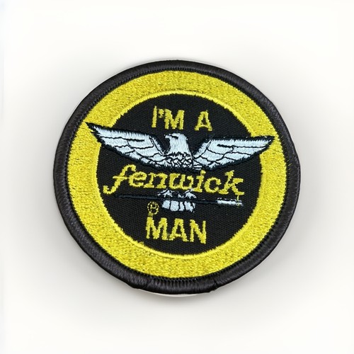 Fenwick man embroidered - fenwick,