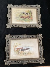 Vintage Pair of Antique Dog