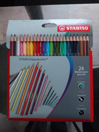 Stabilo watercolor pencils - 24,
