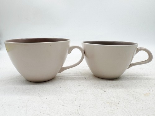 Pair vintage poole pottery - of,