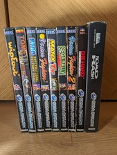 Sega Saturn games bundle PAL x9 Sega Rally Road Rash Virtua Fighter Die Hard etc