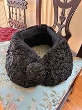Beautiful Astrakhan Collar In Good Condition 1950 Vintage