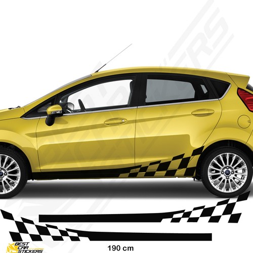 For ford fiesta vinyl side - vinyl,