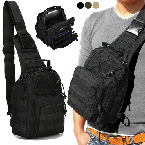 Tactical military chest sling - military,