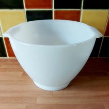 Original Kenwood Chef Food Mixer White Fused Glass Mixing Bowl A701 -PT No 17500