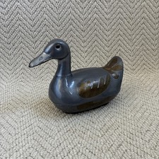 Vintage Pewter Duck Trinket