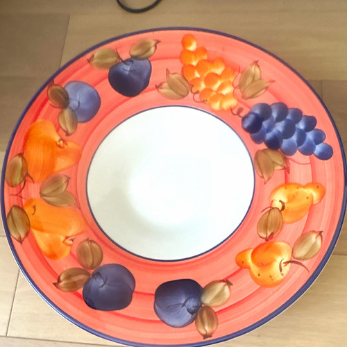 Ceramic serving bowl - serving,