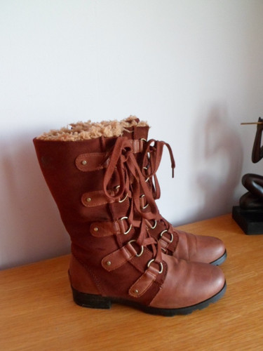 Ladies brown leather - ladies,