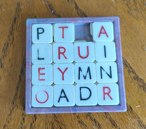Vintage fairylite word puzzle - fairylite,