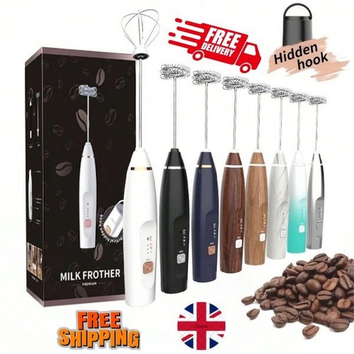 Milk frother handheld portable - frother,