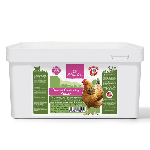 Natures grub ground sanitiser - ground,