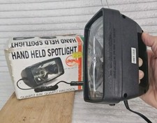 Ron Hand Held Spotlight Quartz Halogen Torch Tested & Works  12 Ft. Lead Vintage