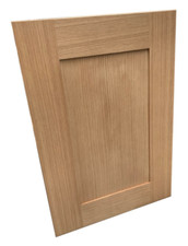 Veneered Oak Shaker Panelled Kitchen Unit Cabinet Cupboard Replacement Doors