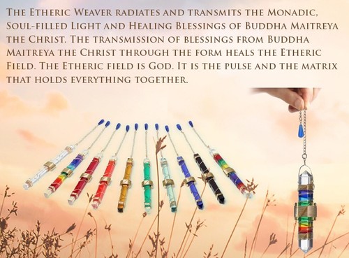 Etheric weaver 5in crystal - etheric,