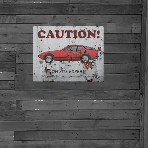 Man cave metal sign pub - cave,