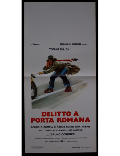 Poster delitto porta romana - delitto,