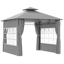 Garden Gazebo Double Roof