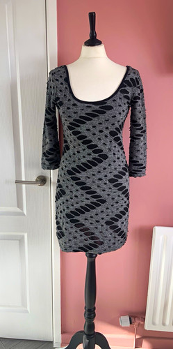 Tsega grey black - grey, abstract