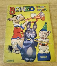 Bonzo Story Book, Vintage Children's Book, G.E. Studdy