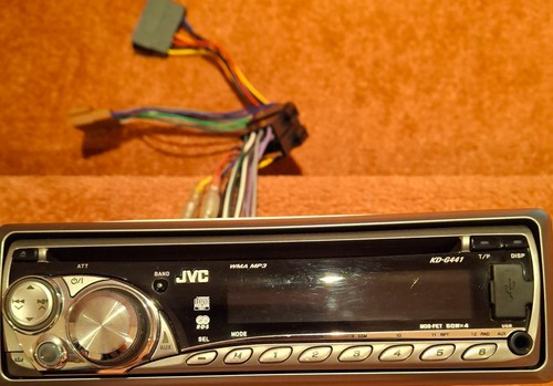 Jvc g441 car stereo cd - car,