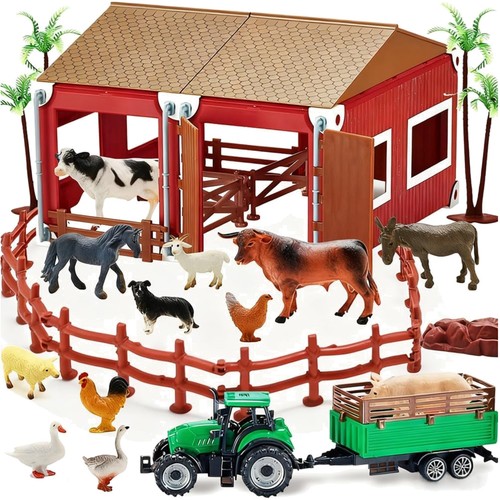 Durable 66pcs farm playset - 66pcs,